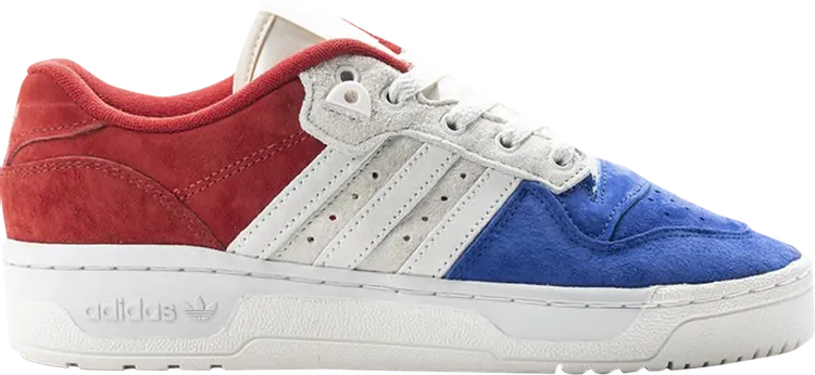 

Кроссовки Adidas Rivalry Low XLD 'Royal White Scarlet', многоцветный