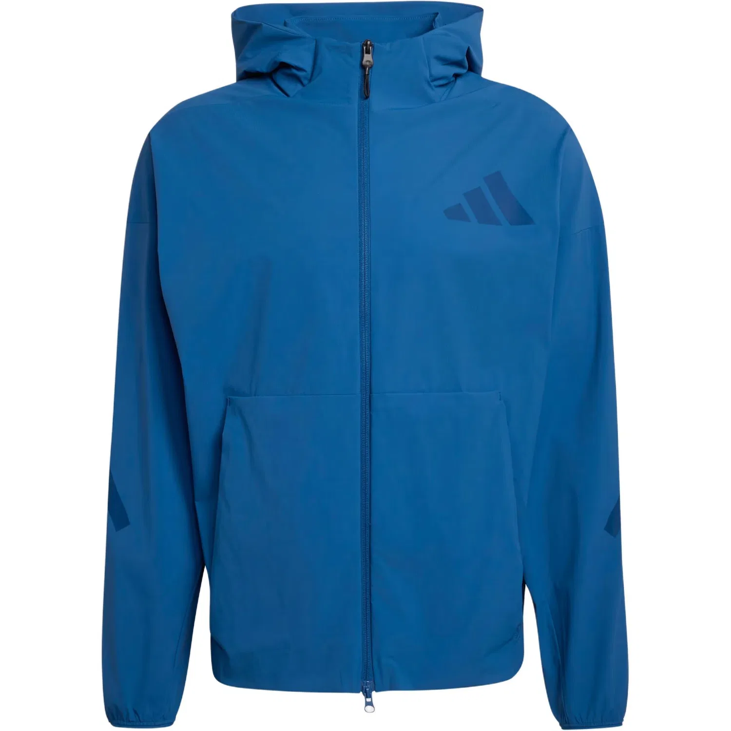 Мужской свитшот с капюшоном и принтом ZNE Adidas, Dark Gas Blue