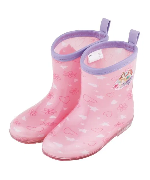 Детские сапоги резиновые с принтом 16-18 см Skater, Pink