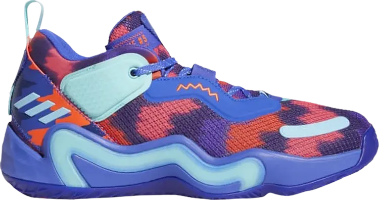 

Кроссовки Adidas D.O.N. Issue #3 'Playground Hoops PVG', синий