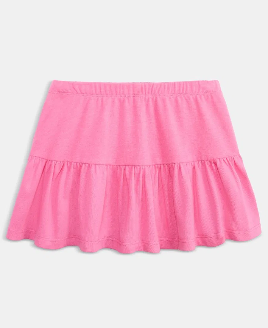 Детская юбка-шорты с принтом Epic Threads, Vivid Pink — фото 4