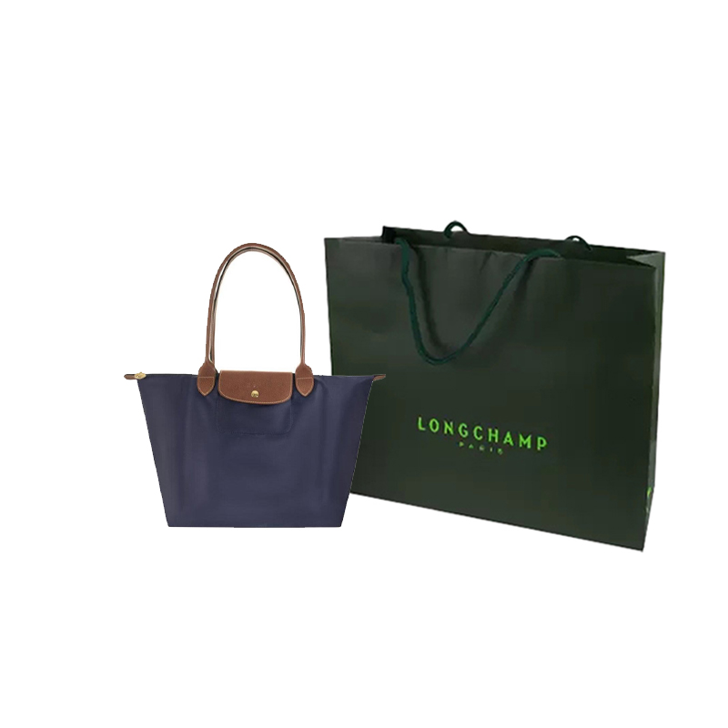 

LONGCHAMP Сумка Le Pliage Canvas с кожаными вставками