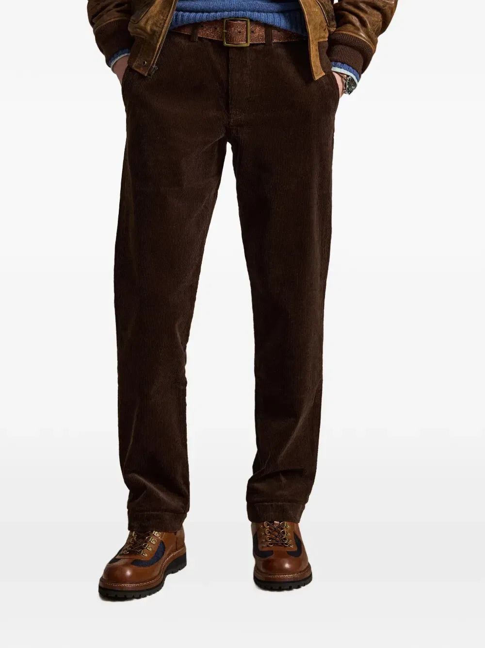 Вельветовые брюки Polo Ralph Lauren, коричневый — фото 3