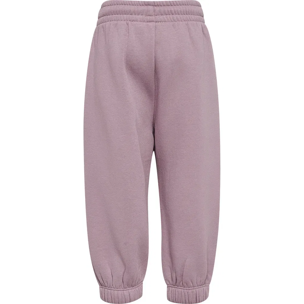 Детские спортивные штаны для девочек свободного кроя Mini Loose Bee Hummel, Purple — фото 2