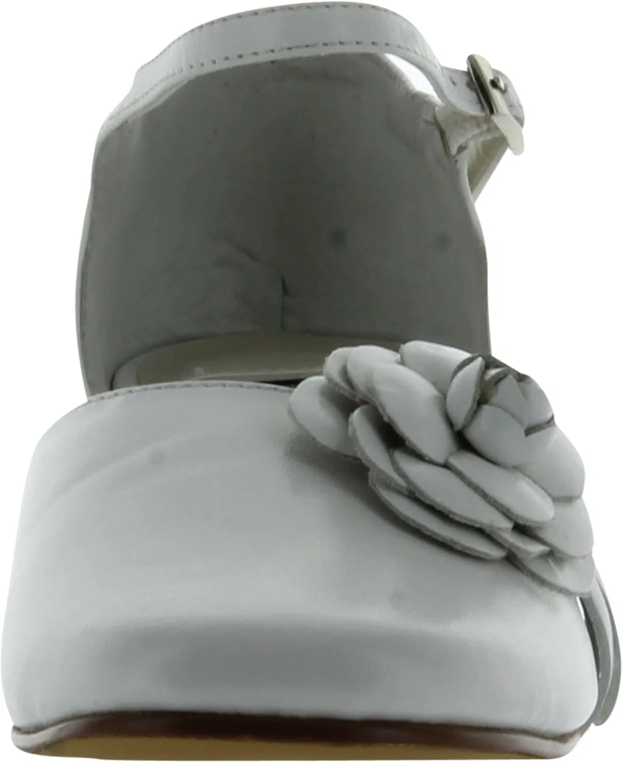 Детские туфли Мэри Джейн для девочек Amiana, White — фото 3
