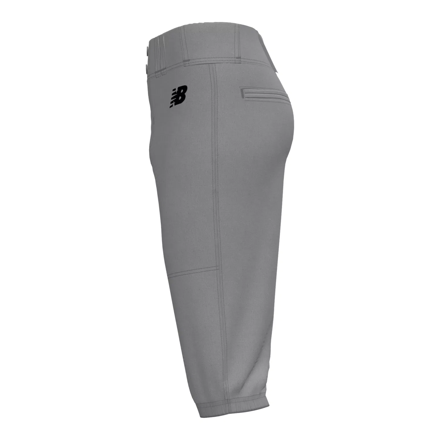 Детские спортивные бриджи с влагоотводящей тканью Adversary 2 Knicker Solid Athletic New Balance, Gray