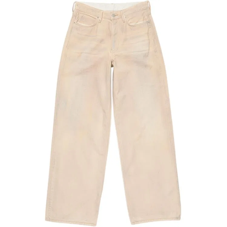 Джинсы унисекс Acne Studios 1981 SS25, Sandy Brown