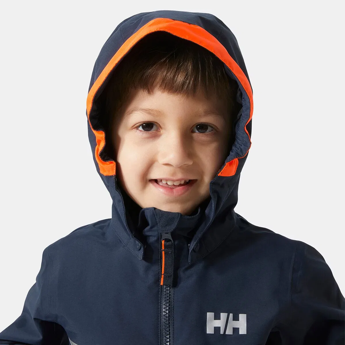 Детская снеговая куртка для мальчиков с принтом Shelter HT Jacket Helly Hansen, темно-синий — фото 4