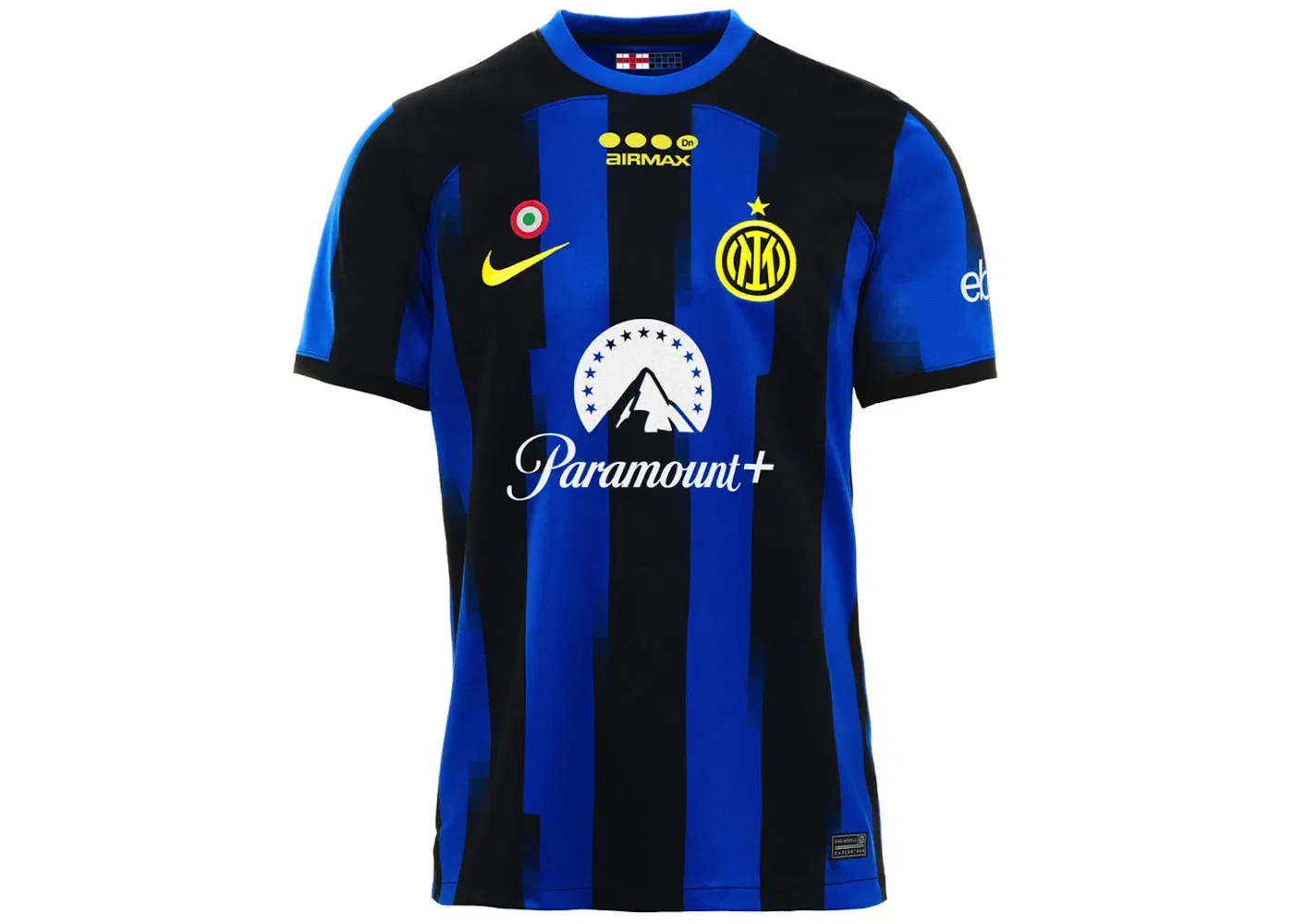 Мужская футболка с принтом Nike Inter FC Barella Home Stadium Jersey 2023/24 Limited Edition Air Max Dn Jersey, Blue