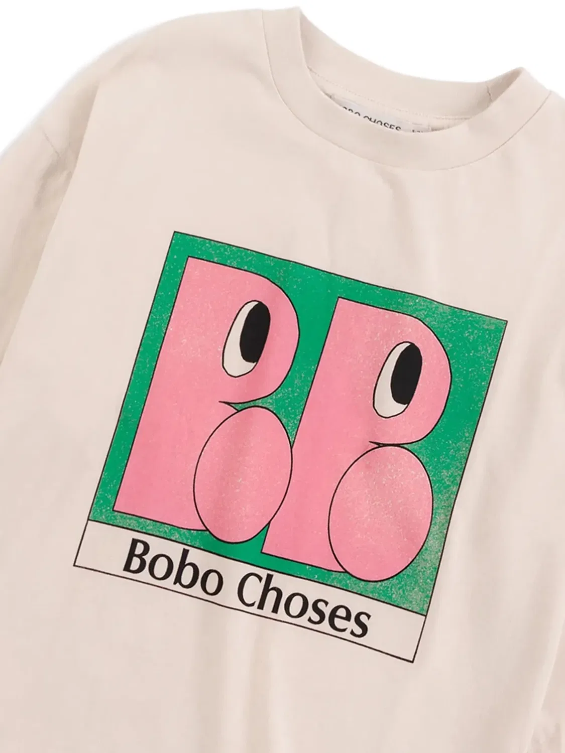 Футболка Booo Bo с длинными рукавами и принтом Bobo Choses, розовый — фото 2