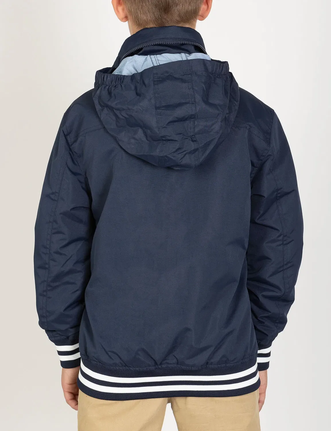 Детская яхтенная куртка U.S. Polo Assn, Classic Navy — фото 4