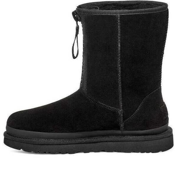 Кроссовки классические короткие на молнии с логотипом Ugg, черный