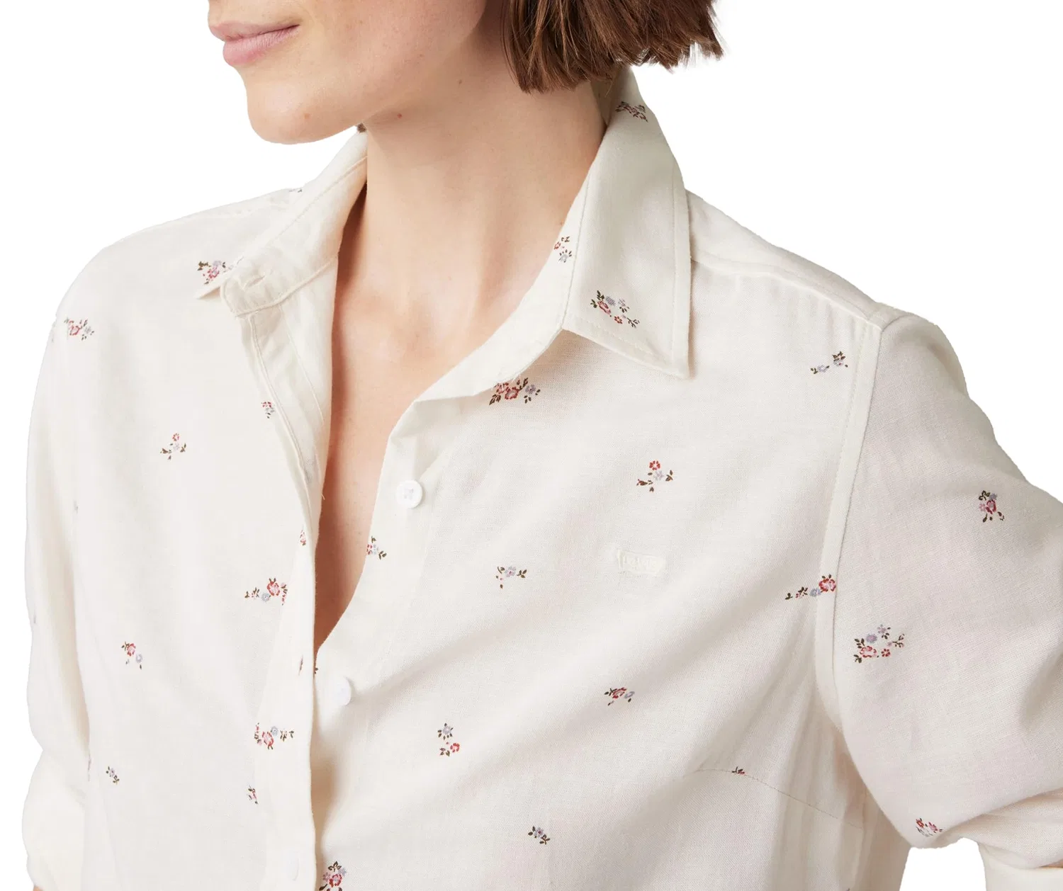Женская рубашка классического кроя Levi's, Lou Ditsy Floral_v5 — фото 4