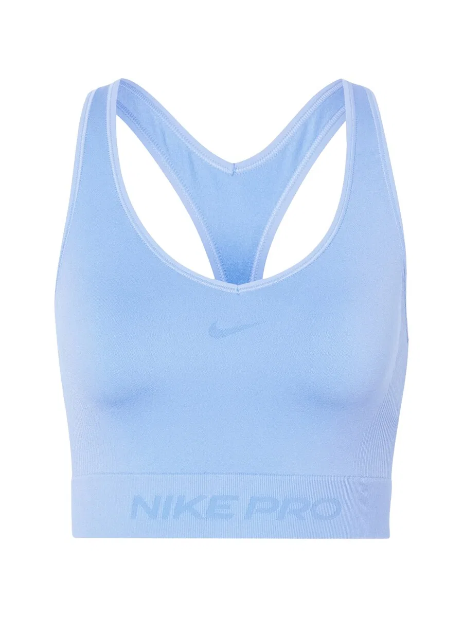 Спортивная футболка NIKE светло-голубого цвета