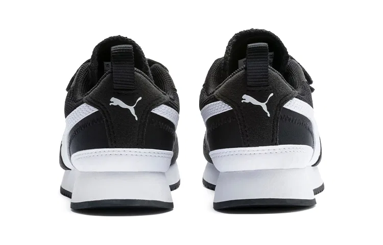 Детские кроссовки с низким верхом R78 Black White PUMA, Black White — фото 4