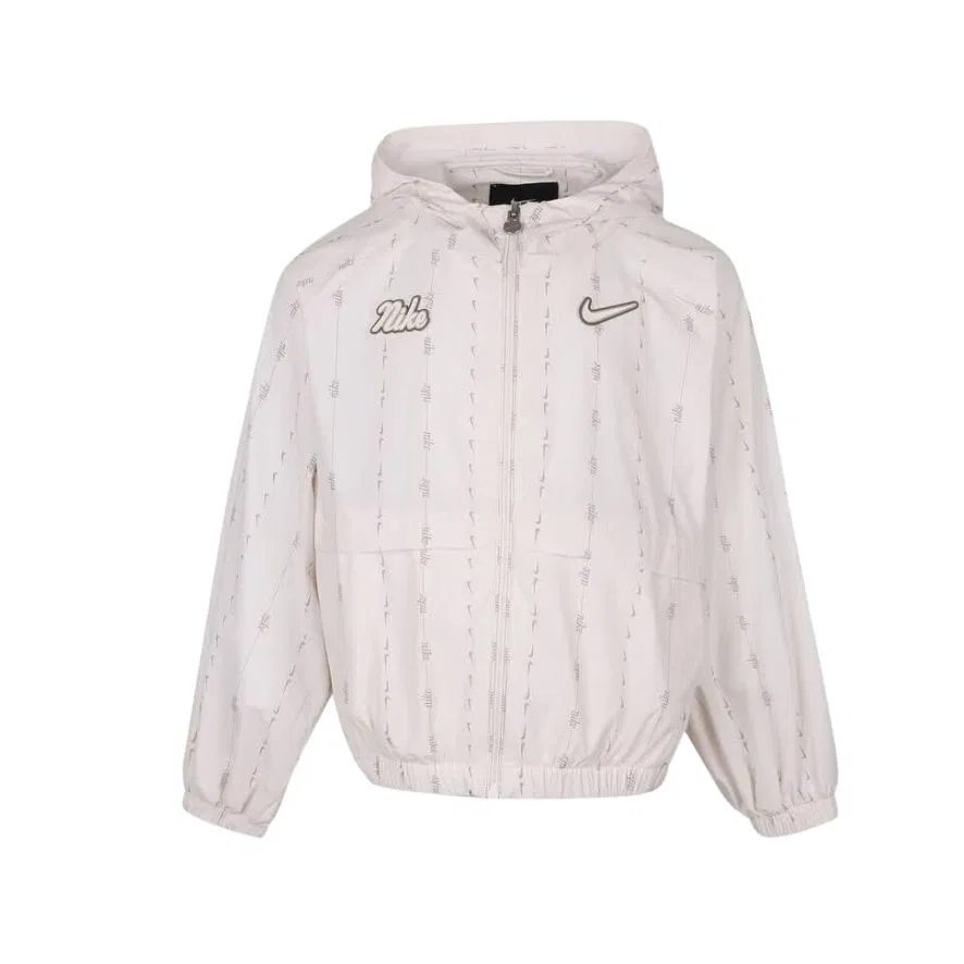 Детская куртка с капюшоном Nike, Цвет Ecru