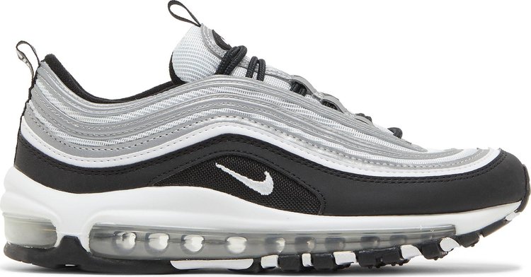 

Кроссовки Nike Air Max 97 GS 'Black Reflect Silver', черный