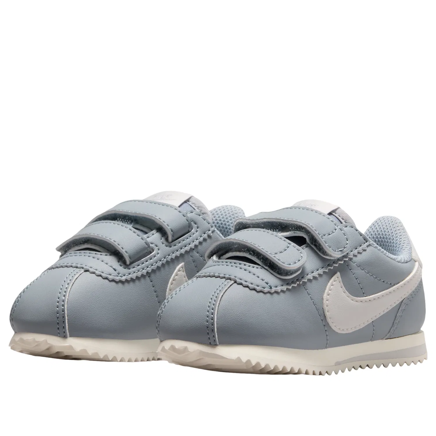 Детские кроссовки с кожаным верхом Cortez 'Dove Grey Sail' Nike, Dove Grey/Sail/Photon Dust — фото 3
