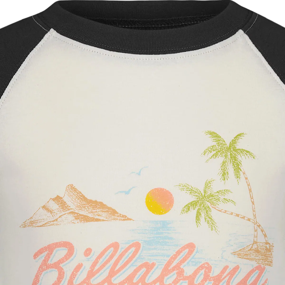Детская футболка с принтом What A Vibe T-Shirt Billabong, Black Sands — фото 3