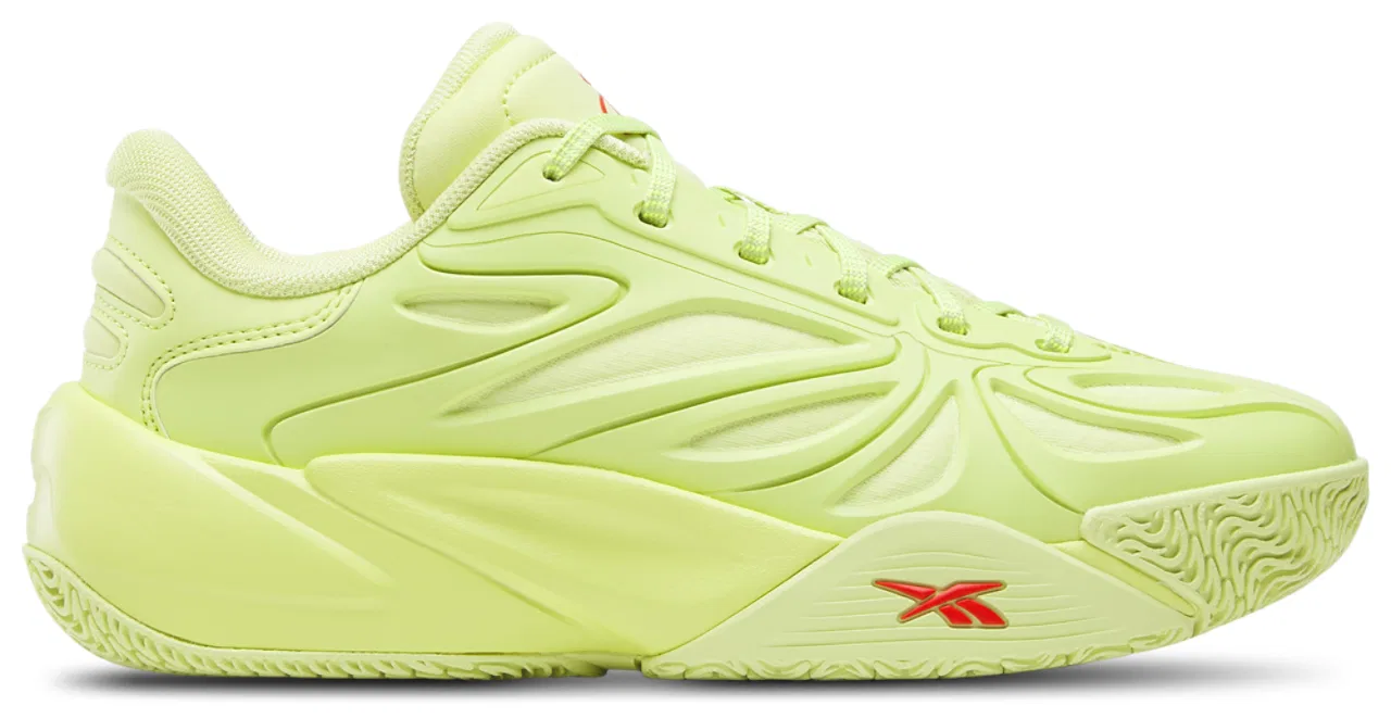 Кроссовки для девочек Angel Reese 1 Reebok, цвет Highlighter Green