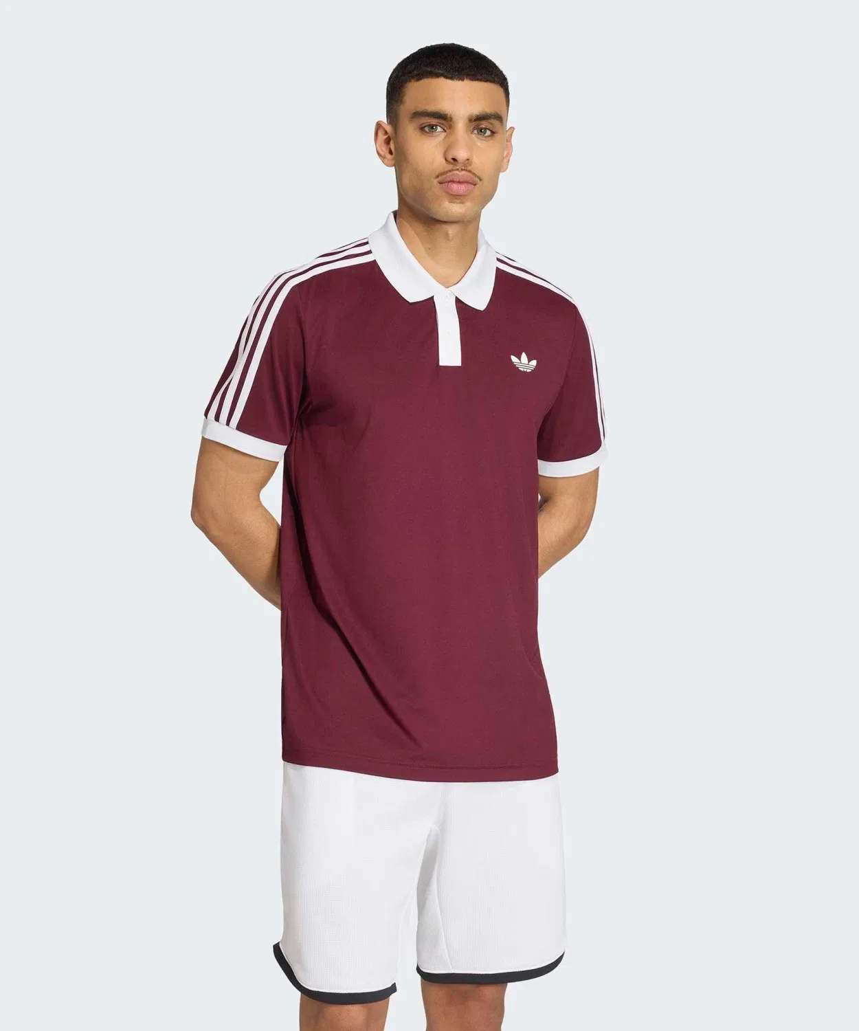 Мужская классическая поло Tennis Classic с коротким рукавом Adidas, Red