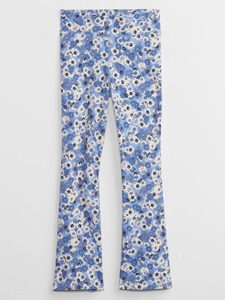 

Детские расклешенные леггинсы Gap, синий