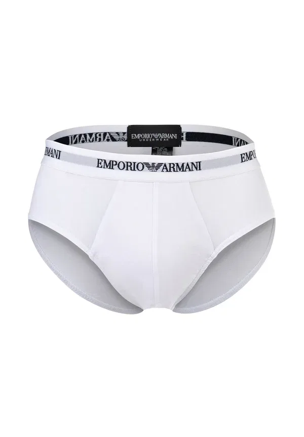 Трусы 3 шт, Emporio Armani, белый/армани синий/черный — фото 2