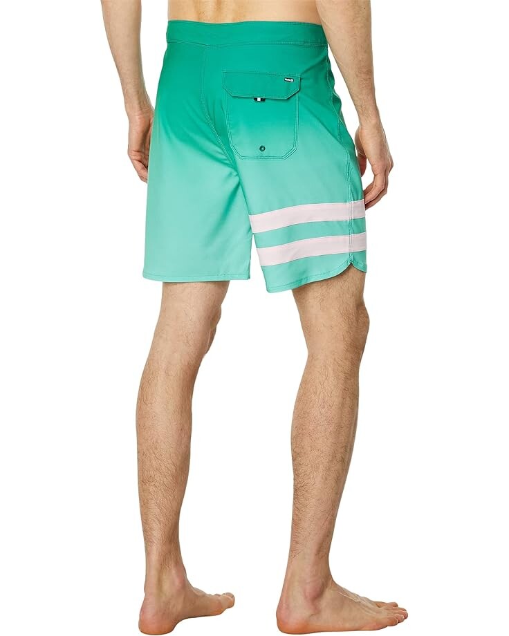 

Шорты для плавания Hurley Phantom-Eco Block Party 18" Boardshorts, цвет Tropical Mist