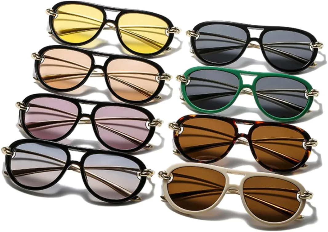 

Модные женские солнцезащитные очки класса люкс, овальные, с полой оправой, защита от УФ-излучения UV400. Мужские солнцезащитные очки HHZZYVY, Black Grey