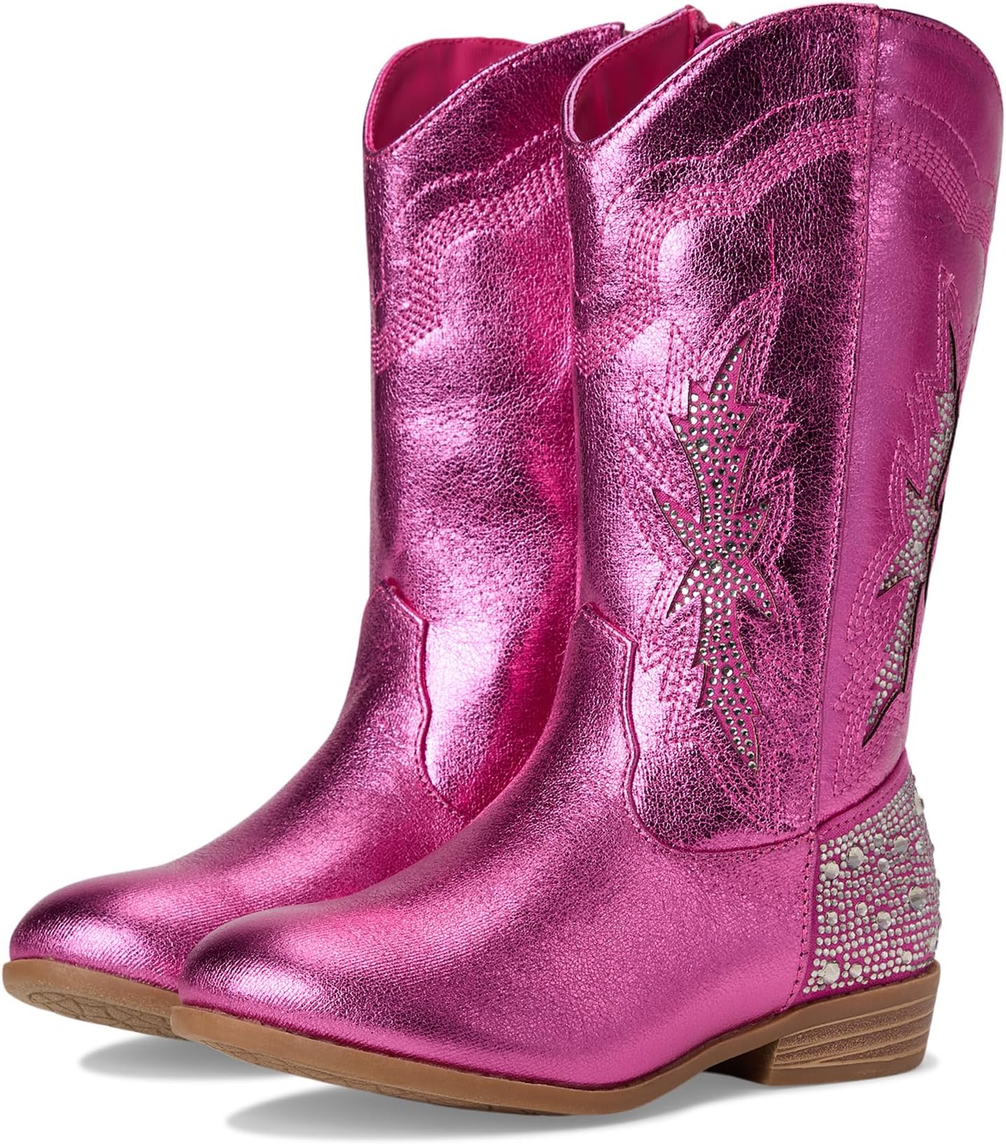 

Ботинки Steve Madden Kids Yeehah, розовый