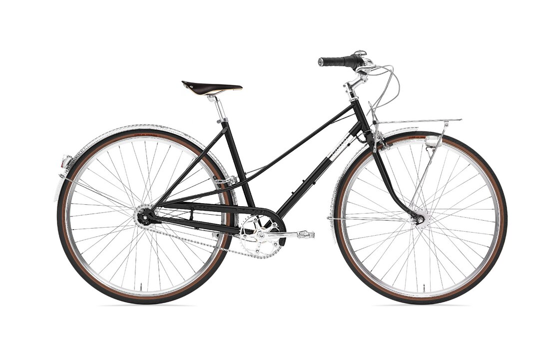 

Городской велосипед Creme Caferacer Lady Doppio - 28 дюймов - Damen Sport - 2023, цвет Schwarz|Onyx
