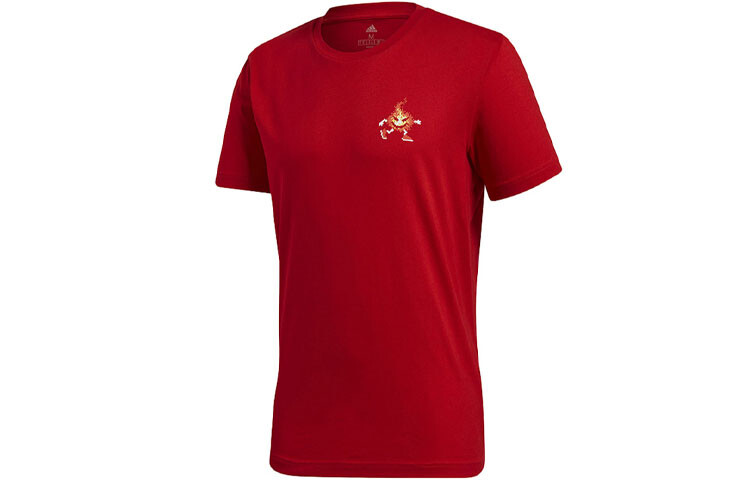 

Футболка мужская красная Adidas, красный