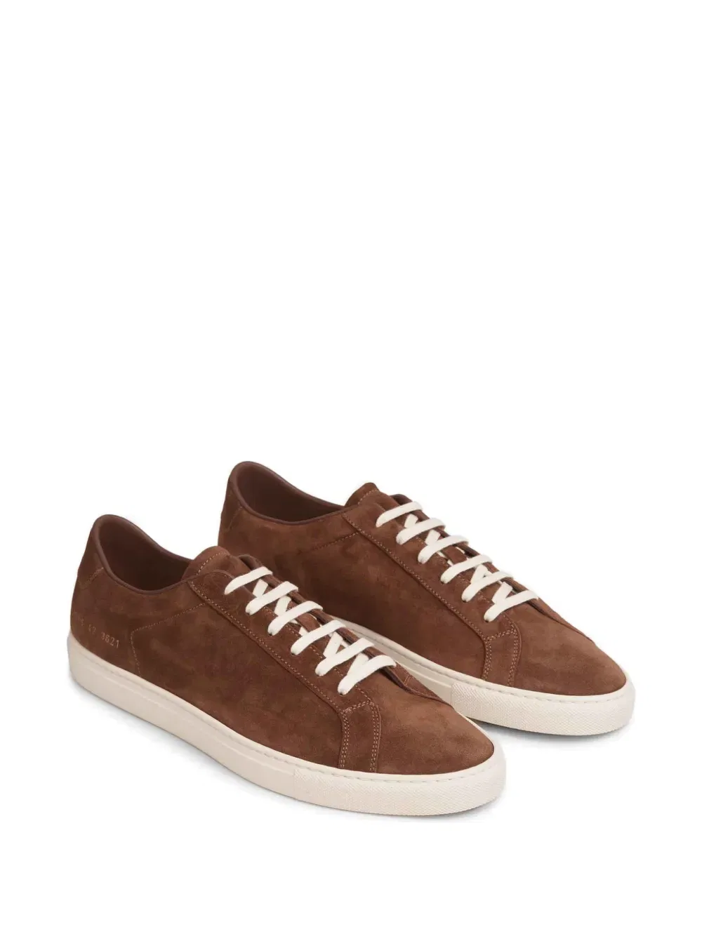 Замшевые кроссовки Achilles Common Projects, коричневый — фото 2