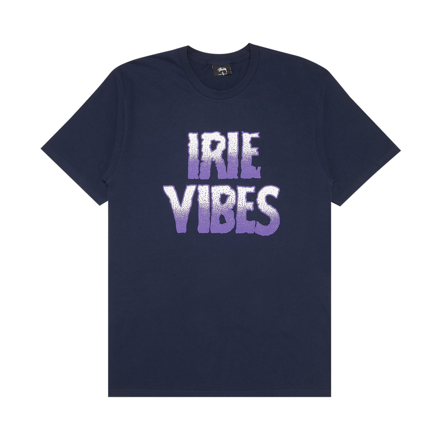 

Футболка Stussy Irie Vibes темно-синего цвета, Синий, Футболка Stussy Irie Vibes темно-синего цвета