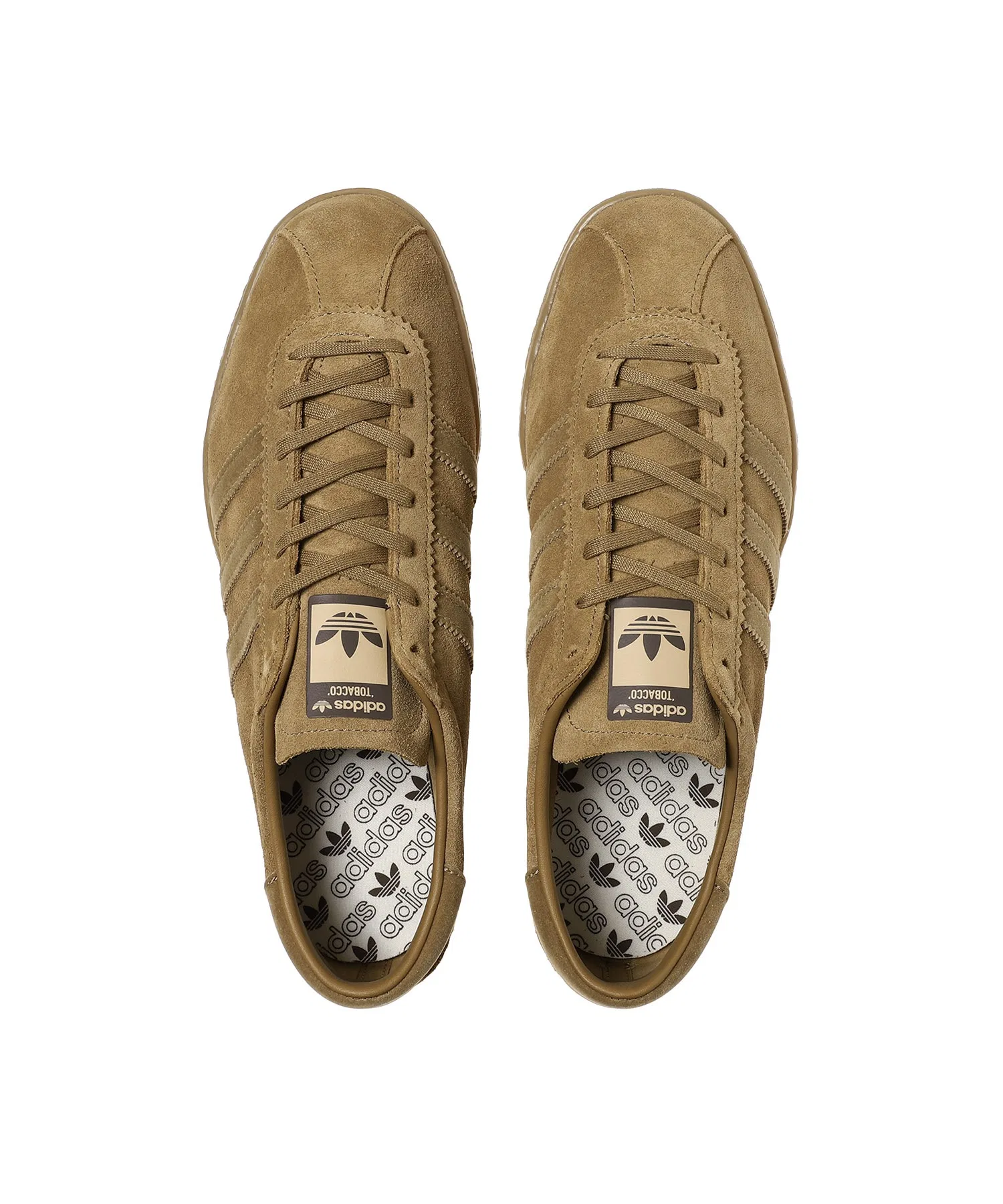 Мужские кроссовки adidas TOBACCO JP9651 коричневые — фото 3