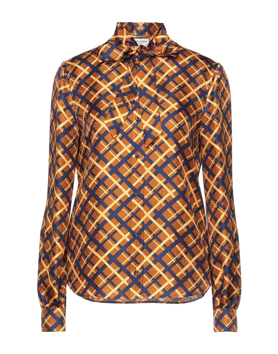 

Рубашка Saint Laurent, коричневый