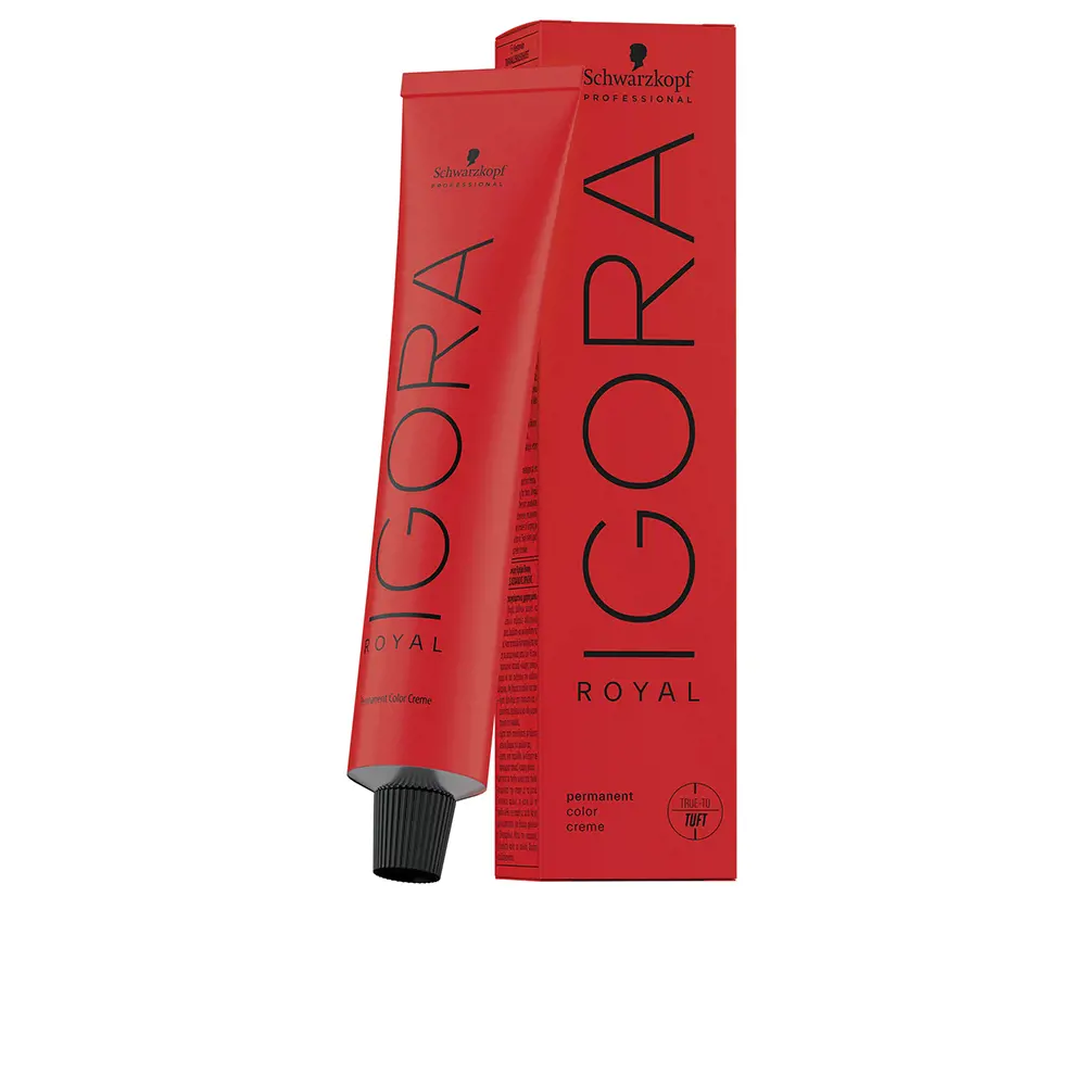 

Краска для волос Igora royal permanent color creme Schwarzkopf, цвет 7-48 rubio medio beige rojo, 60 мл.