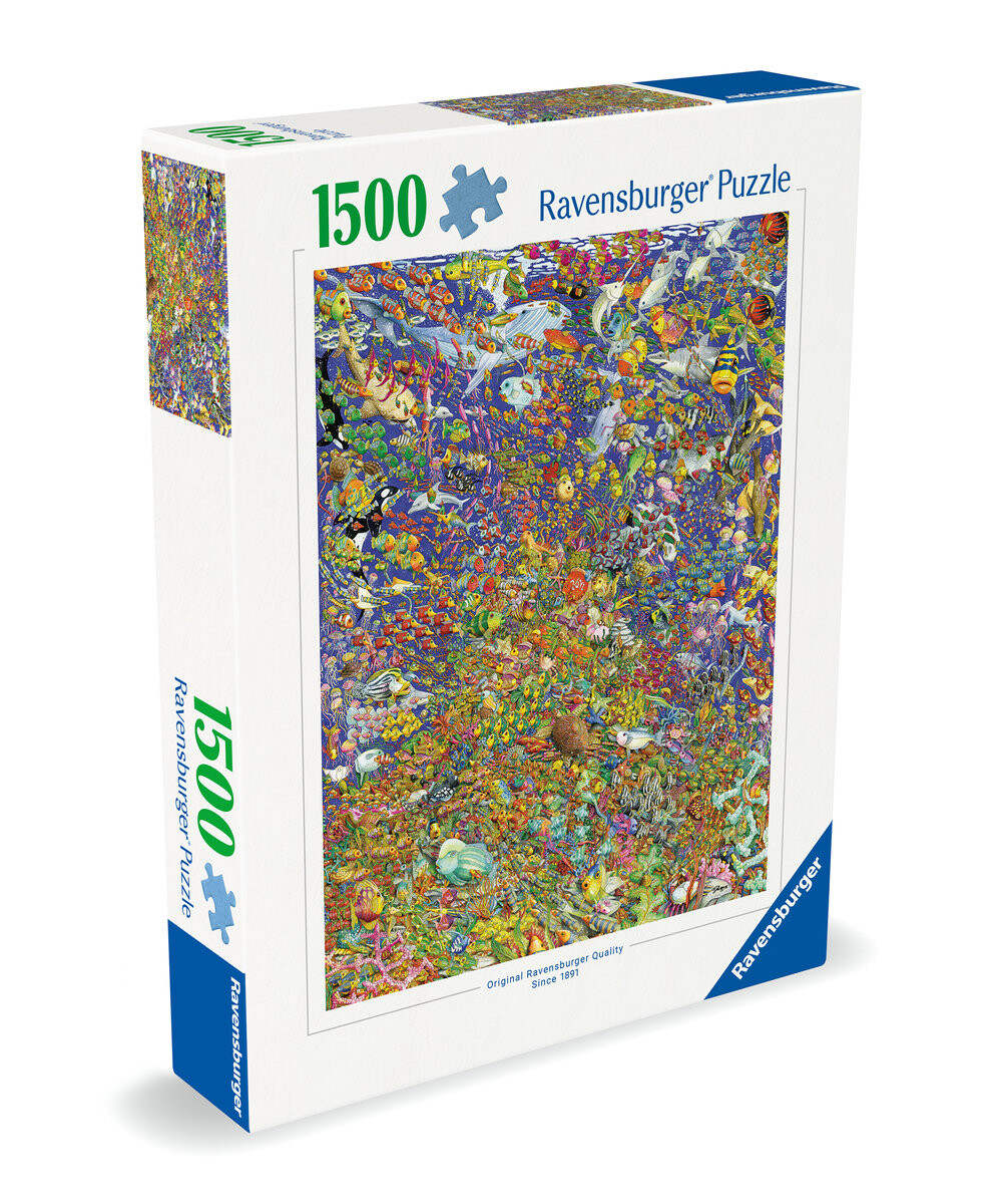 

2D пазл: Коралловый риф 1500 деталей Ravensburger