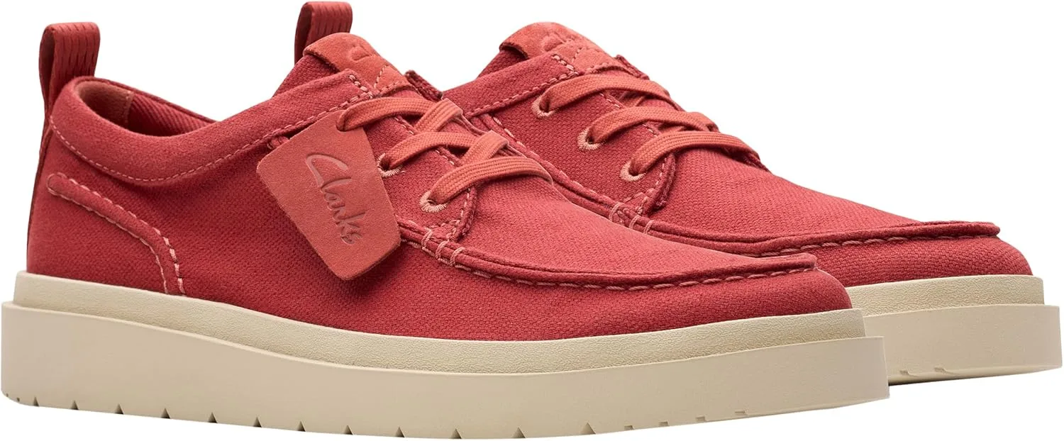 Мужские мокасины Clarks Polden, красный — фото 4