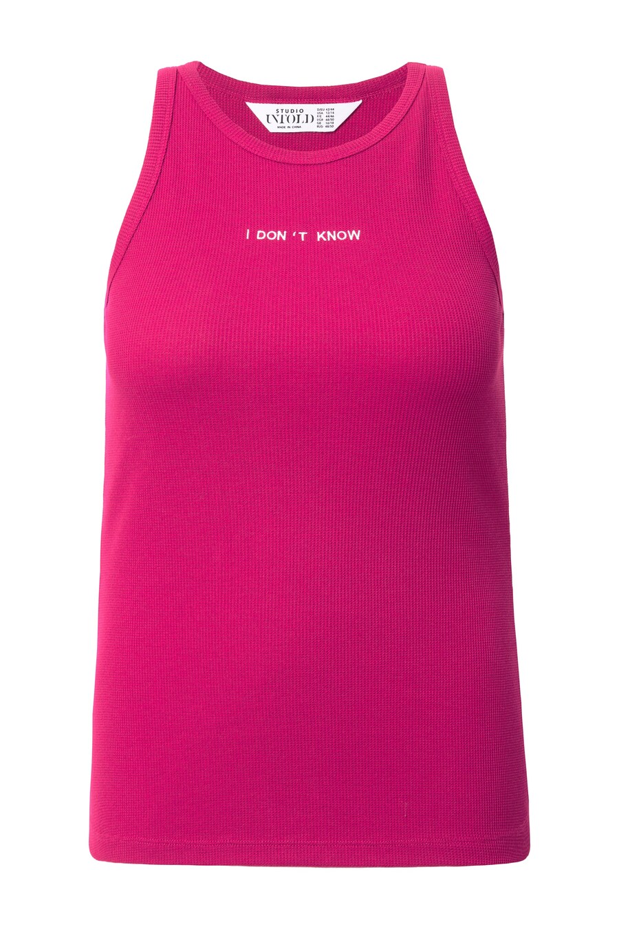 

Вязаный топ Studio Untold, цвет Dark pink