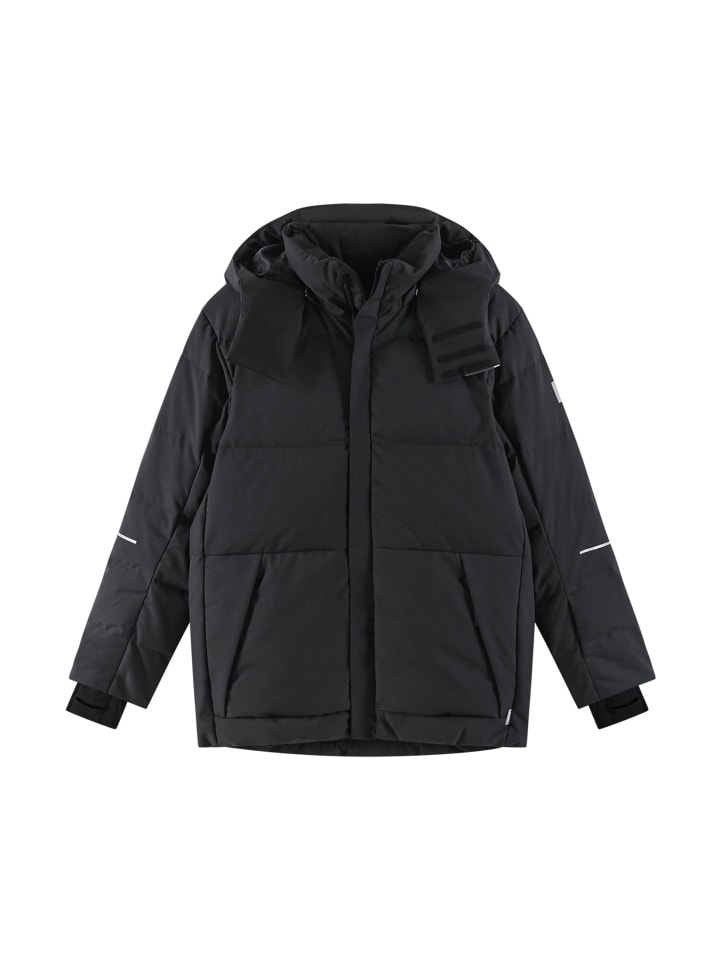 

Пуховик "Рануа зимняя куртка" черного цвета Reima