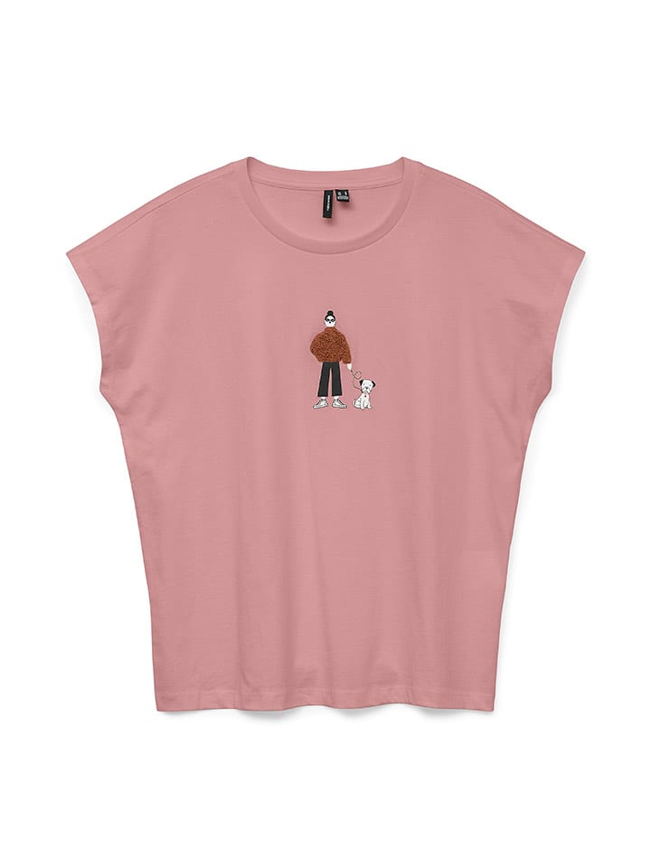 

Vero Moda Розовая футболка, Розовый, Vero Moda Розовая футболка