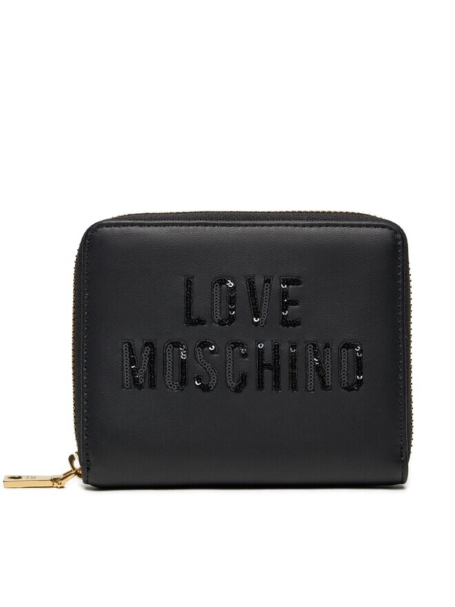 

Большой кошелек Love Moschino, черный