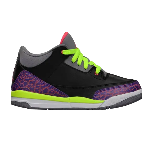

Кроссовки Air Jordan Jordan 3 Retro PS, черный