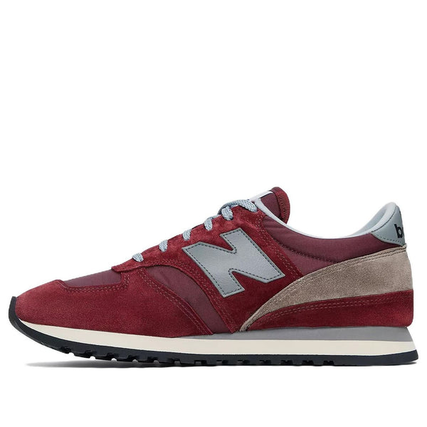 

Кроссовки 730 made in england '40th anniversary' New Balance, бургундия, Красный, Кроссовки 730 made in england '40th anniversary' New Balance, бургундия