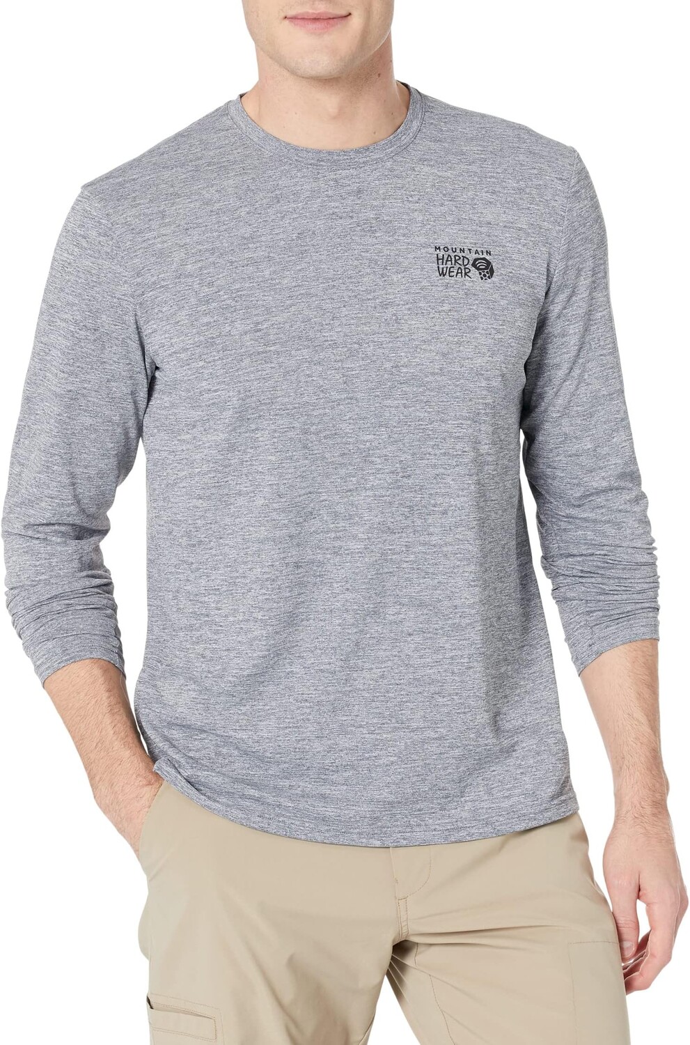 

Футболка Mountain Hardwear SunblockerLong Sleeve, цвет Foil Grey Heather