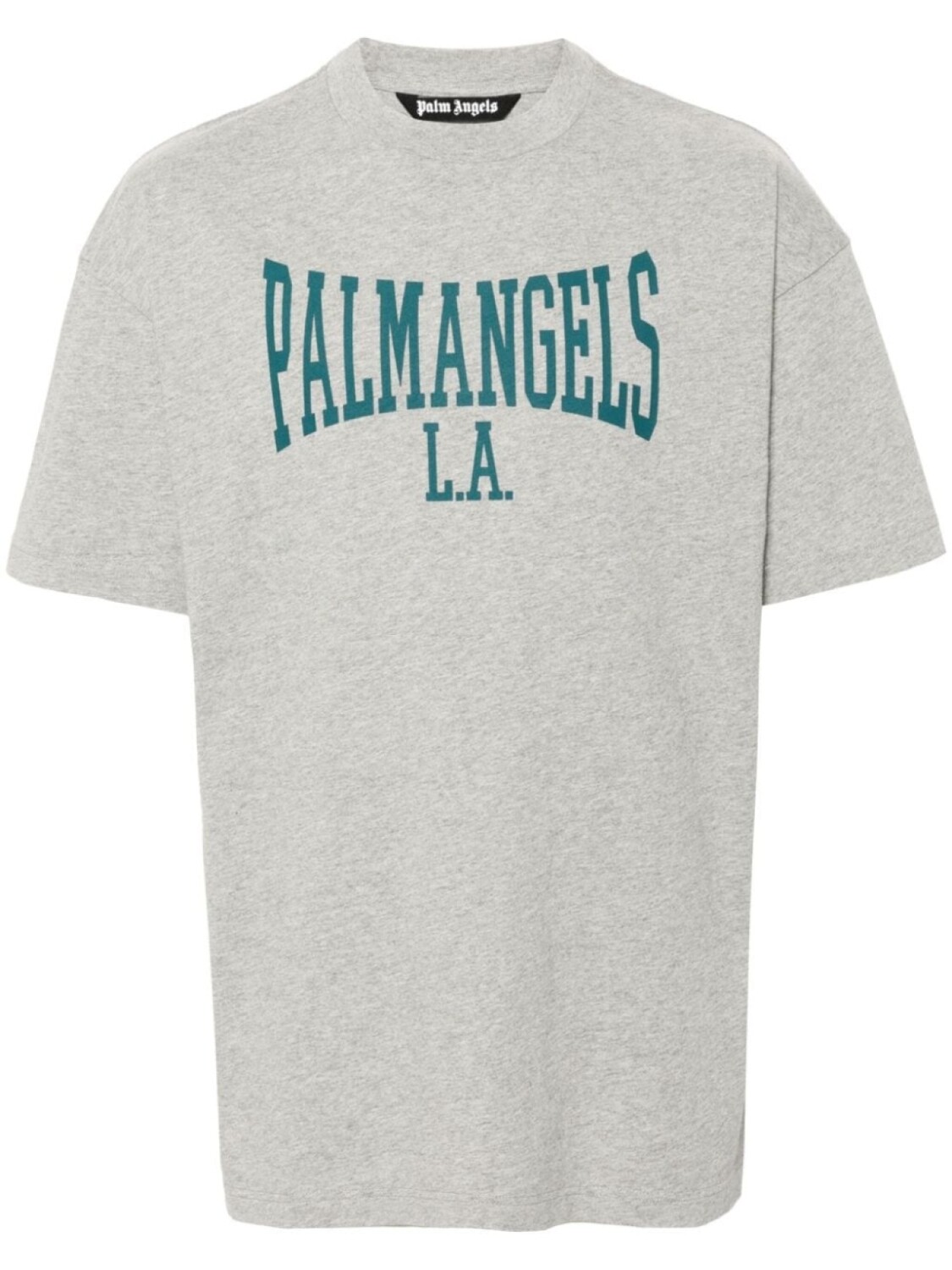 

Palm Angels футболка из хлопка с логотипом, серый