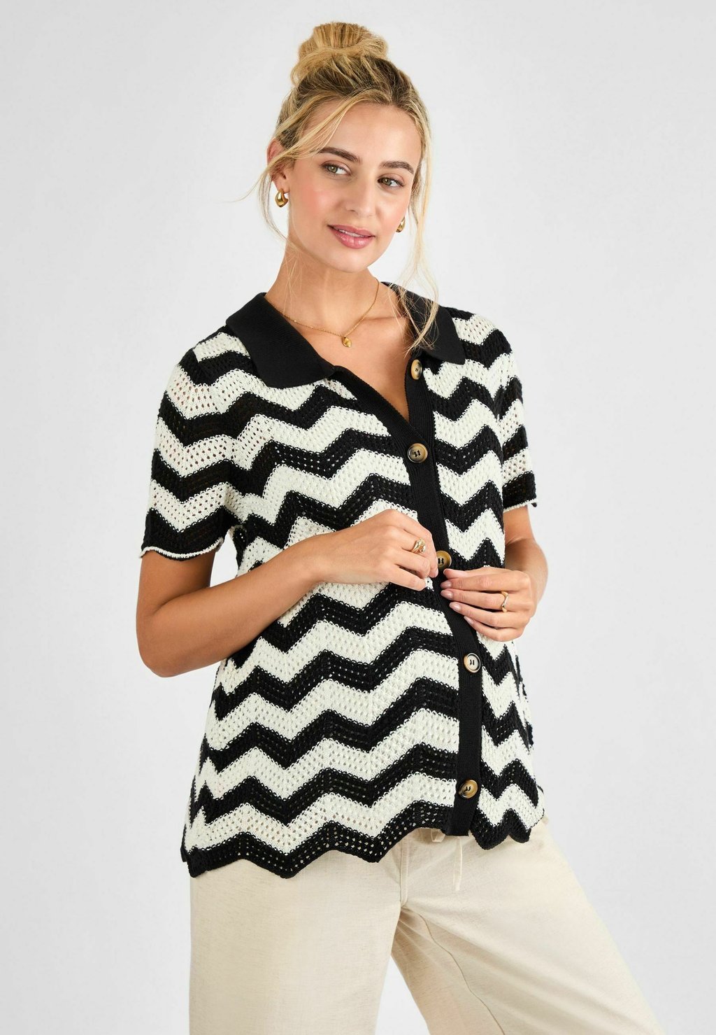 

Кардиган MATERNITY FIT JoJo Maman Bébé, черный