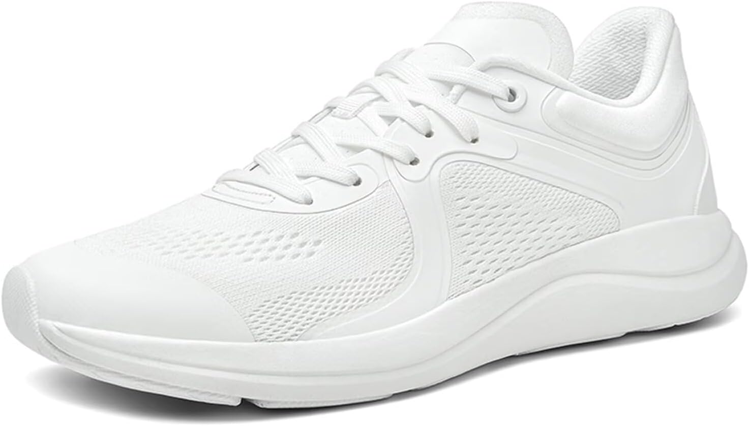 

Мужские и женские кроссовки, подошвы из амортизирующей EVA, удобные и мягкие беговые кроссовки Ozefiad, белый