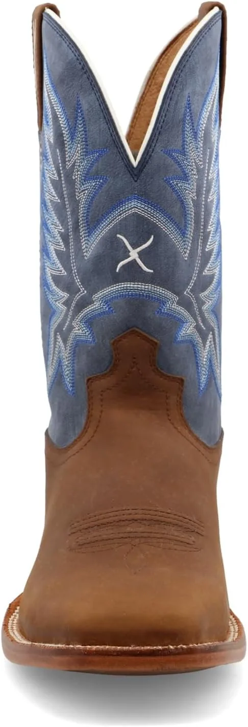

Ботинки Twisted X Men's 11" Tech X, широкий квадратный носок с Tech X, синий